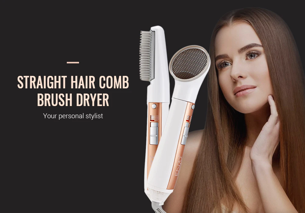ENZO EN - 503 3-in-1 Hair Styling Rotating Hot Brush Dryer 3-in-1 hair care product can dry your hair quickly and create differe
ENZO EN - 503 3-in-1 Hair Styling Rotating Hot Brush Dryer 3-in-1 hair care product can dry your hair quickly and create differe