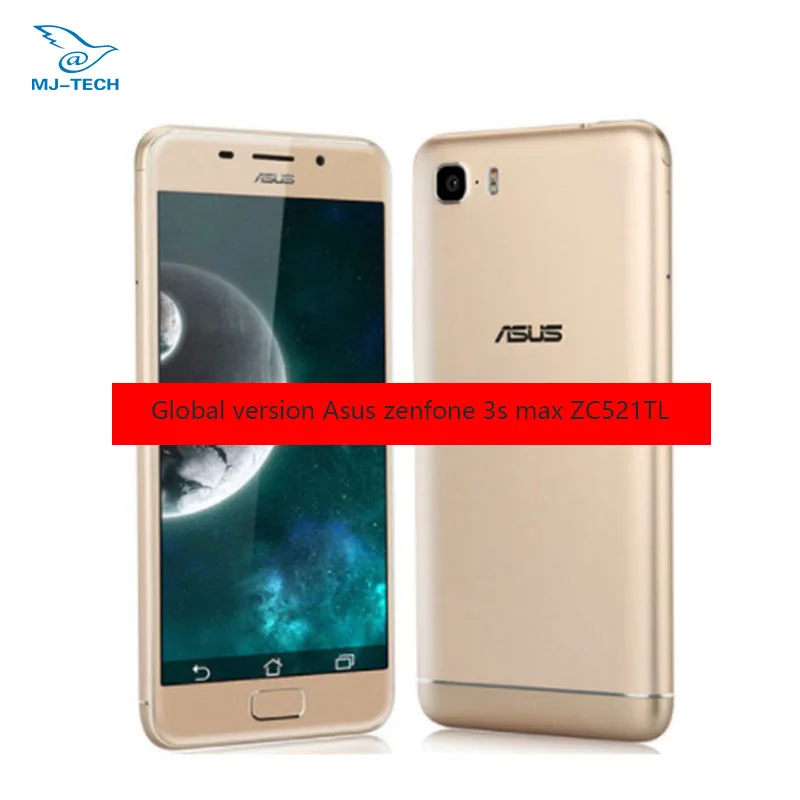 Глобальная версия Asus zenfone 3 s max ZC521TL ГБ 32 Android 7 0 MTK6750 Восьмиядерный 5 2 дюймов