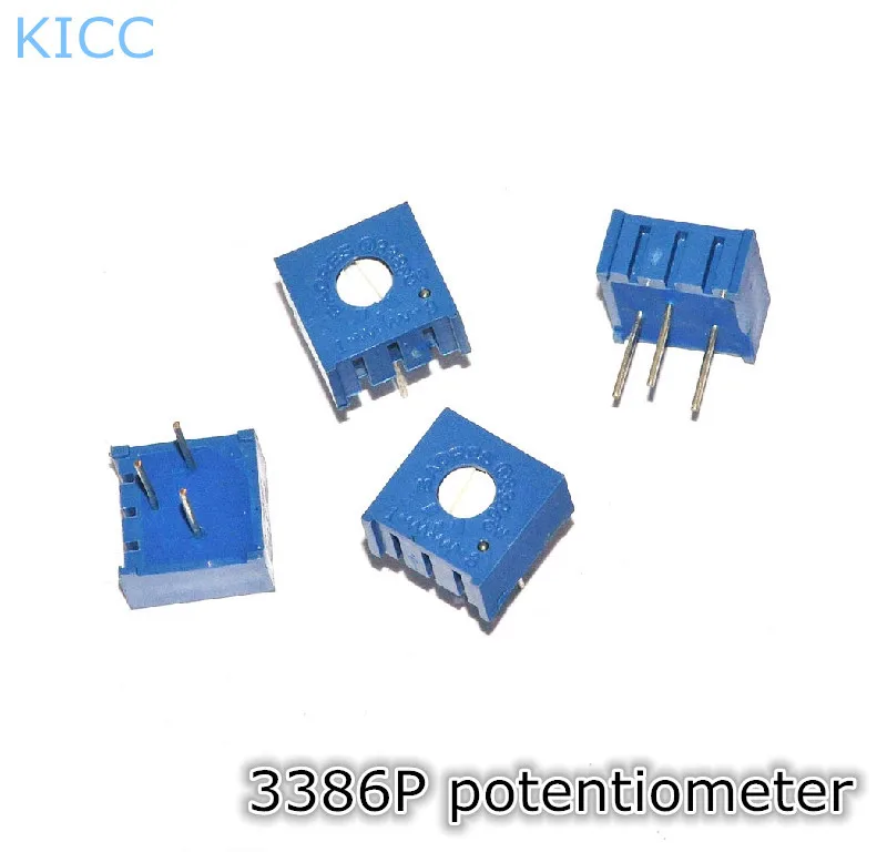 3386P 102 1K Precision Adjustable potentiometer 3386 P102 potentiometer Single-turn (10Pcs/Lot)
3386P 102 1K Precision Adjustable potentiometer 3386 P102 potentiometer Single-turn (10Pcs/Lot)