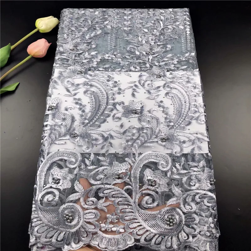 Superior Quality in 2019 With Stones And Beads African French Net Tulle Mesh Lace Fabrics for Party or Evening Dresses hs65-2250
Superior Quality in 2019 With Stones And Beads African French Net Tulle Mesh Lace Fabrics for Party or Evening Dresses hs65-2250