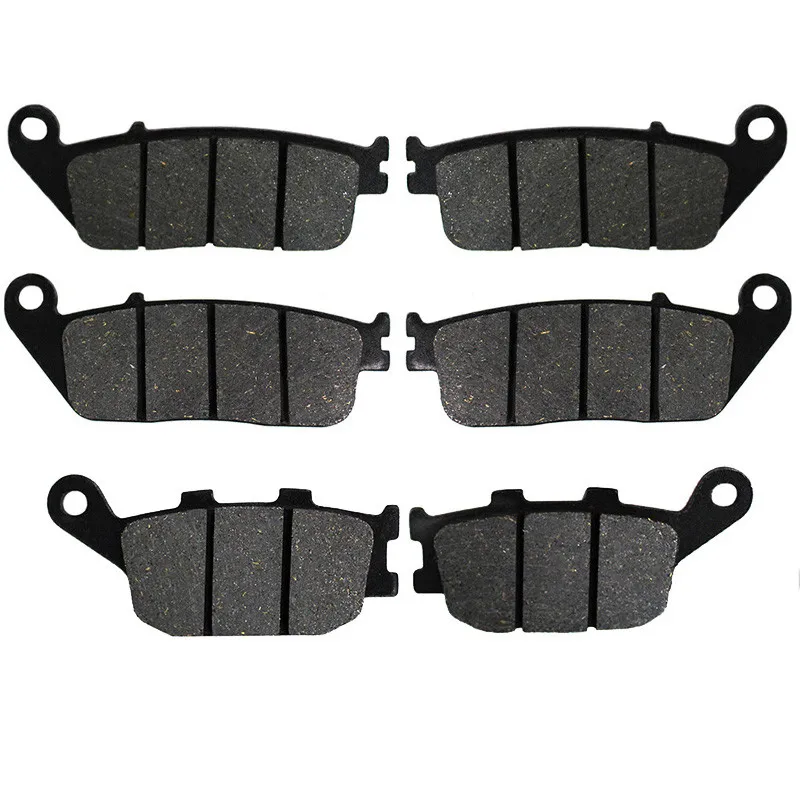 Передние и задние тормозные колодки для мотоцикла Honda CBF 600 N (N4-N9/NA) (Non ABS) (04-11) CBF600