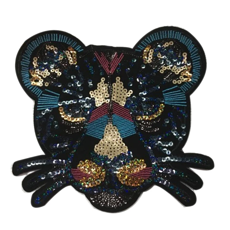 Clothing Women Shirt Top Diy Flower Patch Leopard head Sequins deal with it T-shirt girls Patches for clothes Animal Stickers
Clothing Women Shirt Top Diy Flower Patch Leopard head Sequins deal with it T-shirt girls Patches for clothes Animal Stickers
