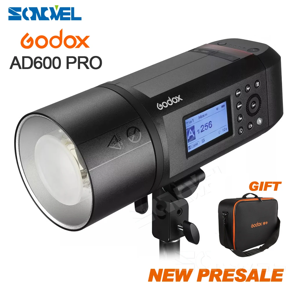 Godox AD600Pro 600Ws TTL HSS Outdoor Flash AD600 Pro Li-on Battery with Built-in Godox 2.4G Wireless X System
Godox AD600Pro 600Ws TTL HSS Outdoor Flash AD600 Pro Li-on Battery with Built-in Godox 2.4G Wireless X System