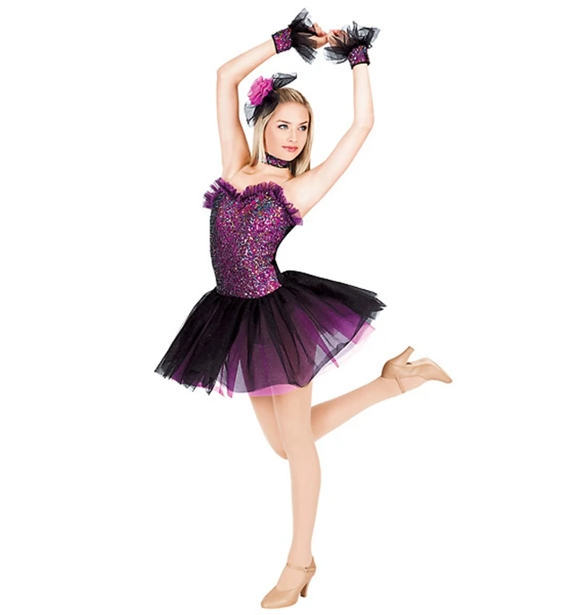 Фото Новый дизайн модная одежда для балета девочек платье флисовое костюмы