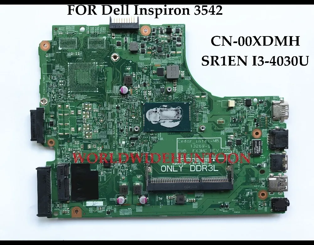 Высокое качество для Dell Inspiron 3542 материнская плата ноутбука CN-00XDMH 0XDMH PWB. FX3MC SR1EN