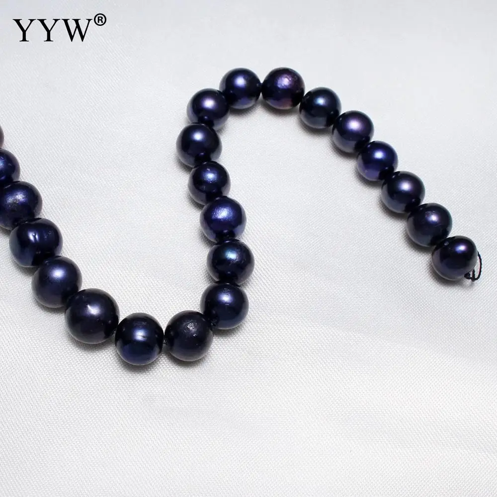 Cultured Round Freshwater Pearl Beads Dark Purple 10-11mm Approx 0.8mm Sold Per Approx 14.5 Inch Strand
Cultured Round Freshwater Pearl Beads Dark Purple 10-11mm Approx 0.8mm Sold Per Approx 14.5 Inch Strand