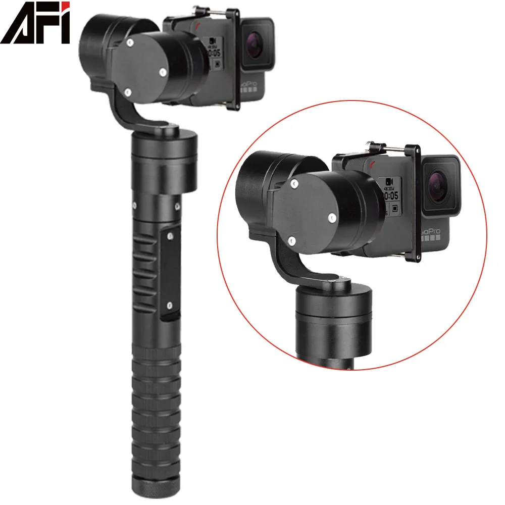 

AFI A5 Handheld 3 Axis Gimbal Dslr Portable Video Stabilizer Camera Mobile Soporte Triaxial For Sports Camera Gopro Hero