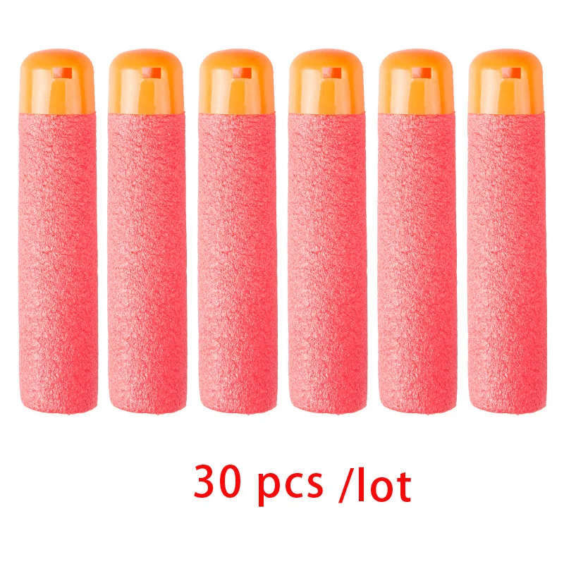 30 шт. 9 5x2 см красные снайперские пули Дартс для Nerf Mega детское игрушечное ружье