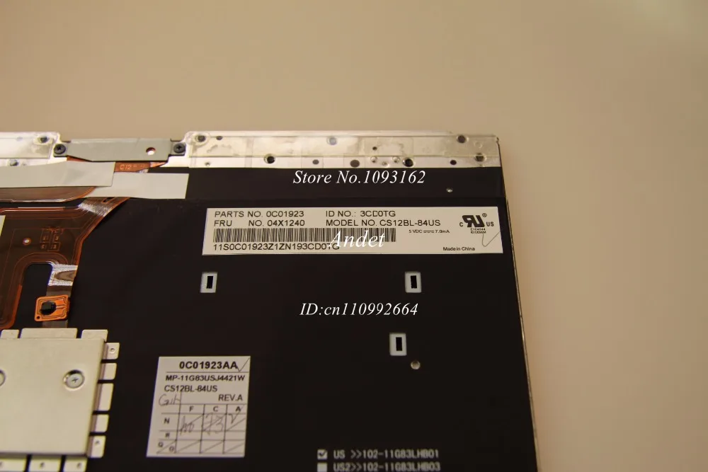 New for Lenovo ThinkPad T430 T430S X230 X230I X230T W530 T530 L430 L530 US English Keyboard Backlit 04X1353 04X1240
New for Lenovo ThinkPad T430 T430S X230 X230I X230T W530 T530 L430 L530 US English Keyboard Backlit 04X1353 04X1240