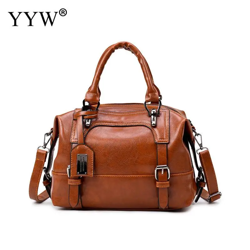 Large Capacity Casual Shoulder Bags For Women 2018 Leather Vintage Boston Purses Handbags Retro Shopping Tote Gift Sac A Main
Large Capacity Casual Shoulder Bags For Women 2018 Leather Vintage Boston Purses Handbags Retro Shopping Tote Gift Sac A Main