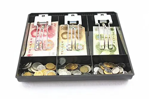 Money Counter case Cash register box New Classify store Cashier coin Drawer box cash drawer tray (3 Compartments)
Money Counter case Cash register box New Classify store Cashier coin Drawer box cash drawer tray (3 Compartments)