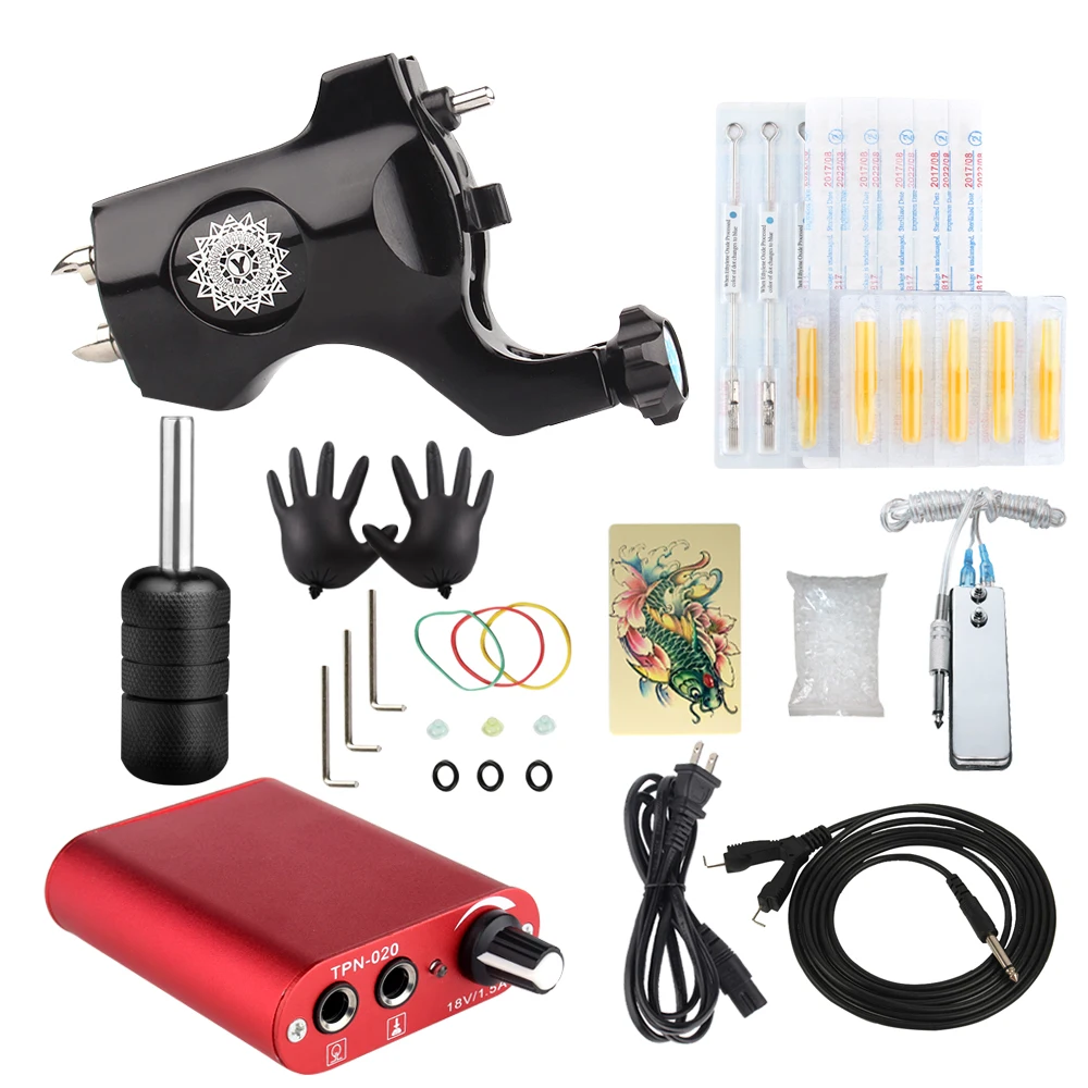Professional Tattoo Rotary Guns Kit Liner And Shader Complete Tattoo Machine Ink Sets Starter Supply
Professional Tattoo Rotary Guns Kit Liner And Shader Complete Tattoo Machine Ink Sets Starter Supply