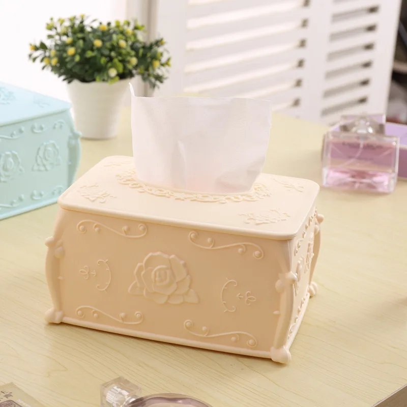 European Household Creative European Pumping Paper Towel Box Plastic Storage box Office Room Sundries Organizer
European Household Creative European Pumping Paper Towel Box Plastic Storage box Office Room Sundries Organizer
