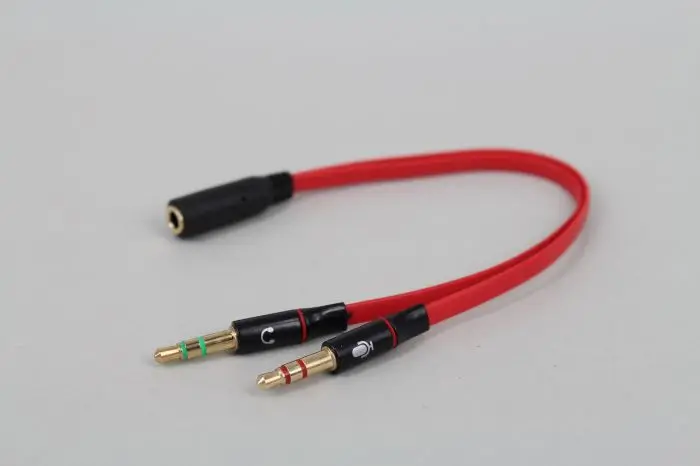 Новый 3 5 мм стерео HDMI аудио разветвитель Мужской наушники гарнитура + микрофон