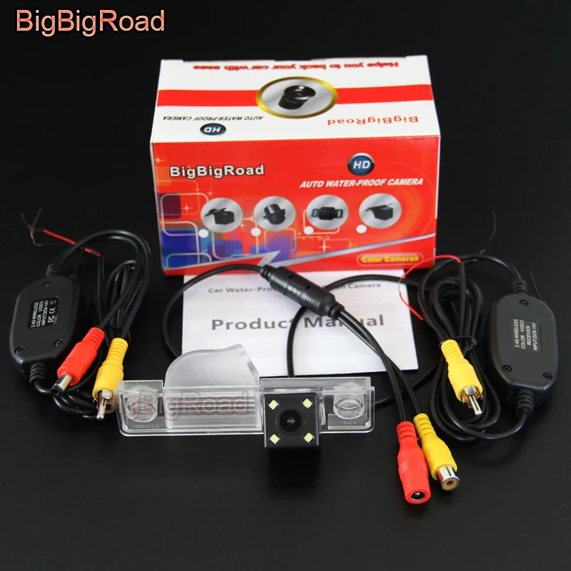 

BigBigRoad For Roewe 350 / MG GT Wireless Camera Car Rear View Backup Reverse Camera night vision waterproof parking camera