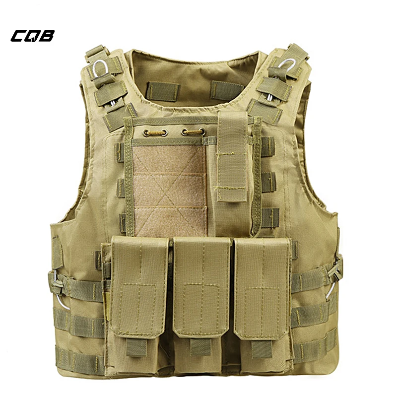CQB Outdoor Sports Camping Tactical Military Airsoft Vest Molle Combat Assault Plate Carrier Vest for Hiking Waistcoat CS
CQB Outdoor Sports Camping Tactical Military Airsoft Vest Molle Combat Assault Plate Carrier Vest for Hiking Waistcoat CS