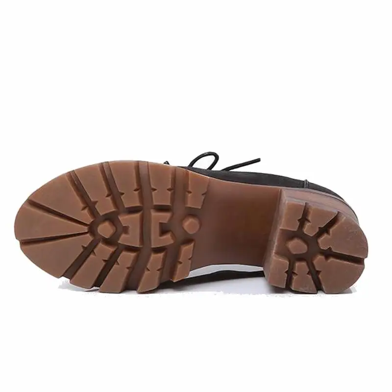YAERNI Plus size 34-43 new fashion lace up women pumps genuine leather thick high heels platform shoes woman E474
YAERNI Plus size 34-43 new fashion lace up women pumps genuine leather thick high heels platform shoes woman E474