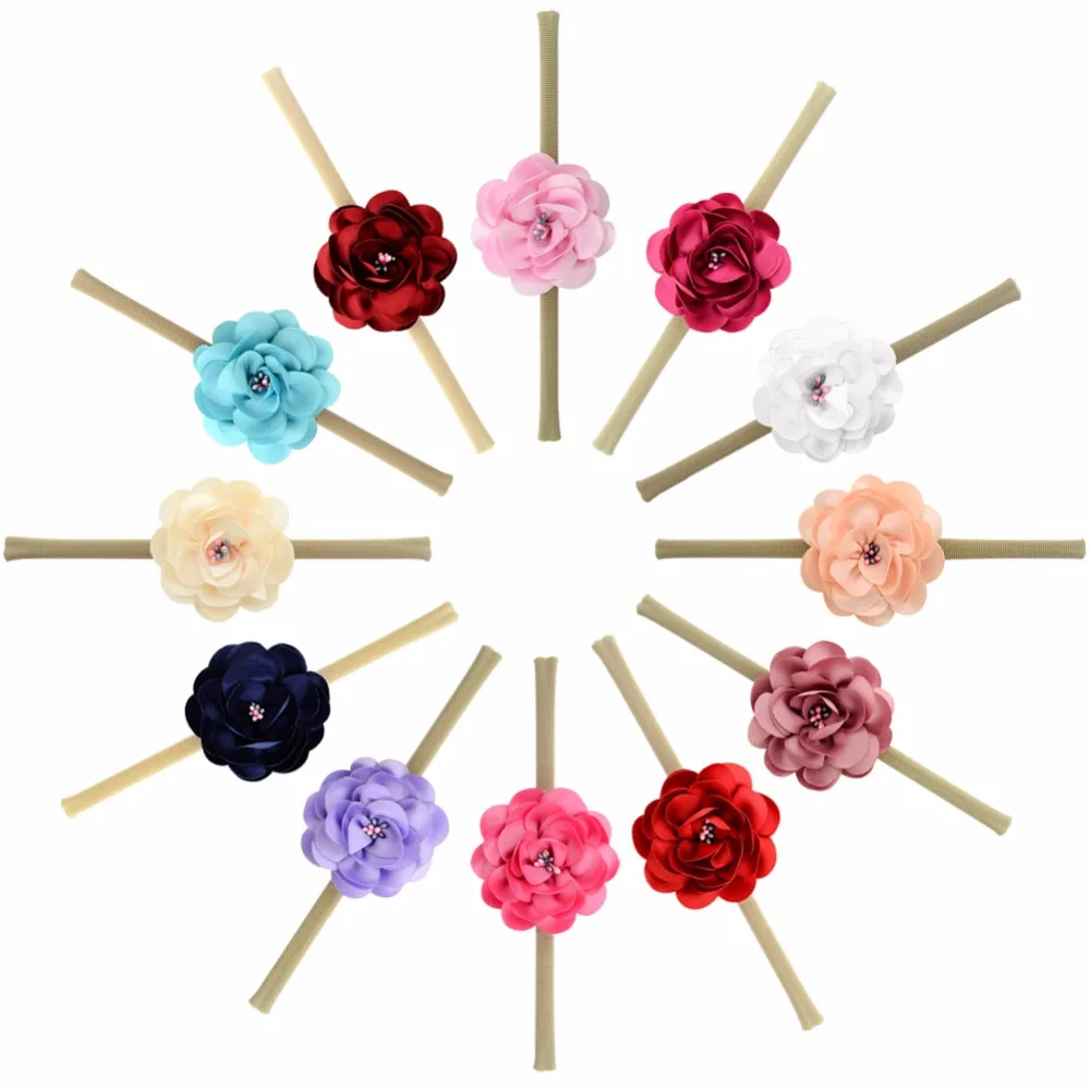 12Pcs/lot Handmade flower bow elastic hair band girls beautiful headband hair band hair accessories 873
12Pcs/lot Handmade flower bow elastic hair band girls beautiful headband hair band hair accessories 873
