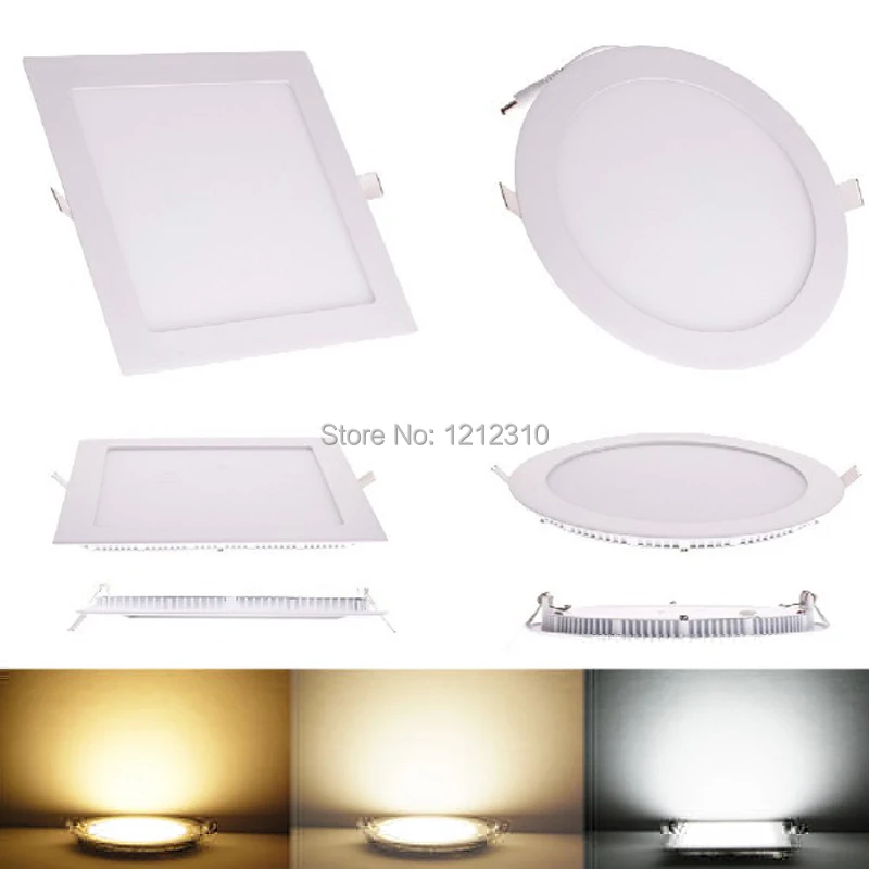 10pcs/lot Ultrathin Recessed Mounted 24W AC85~265V Dimmable LED Ceiling light Cold /warm white LED Down light Round Panel
10pcs/lot Ultrathin Recessed Mounted 24W AC85~265V Dimmable LED Ceiling light Cold /warm white LED Down light Round Panel