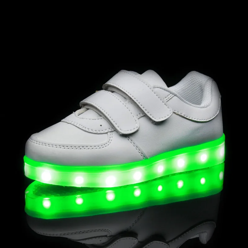Fashion Kids Sneakers Children's USB Charging Luminous Lighted Sneakers Boy/Girls 7Colorful LED Lights Children Shoes Size 25-37
Fashion Kids Sneakers Children's USB Charging Luminous Lighted Sneakers Boy/Girls 7Colorful LED Lights Children Shoes Size 25-37