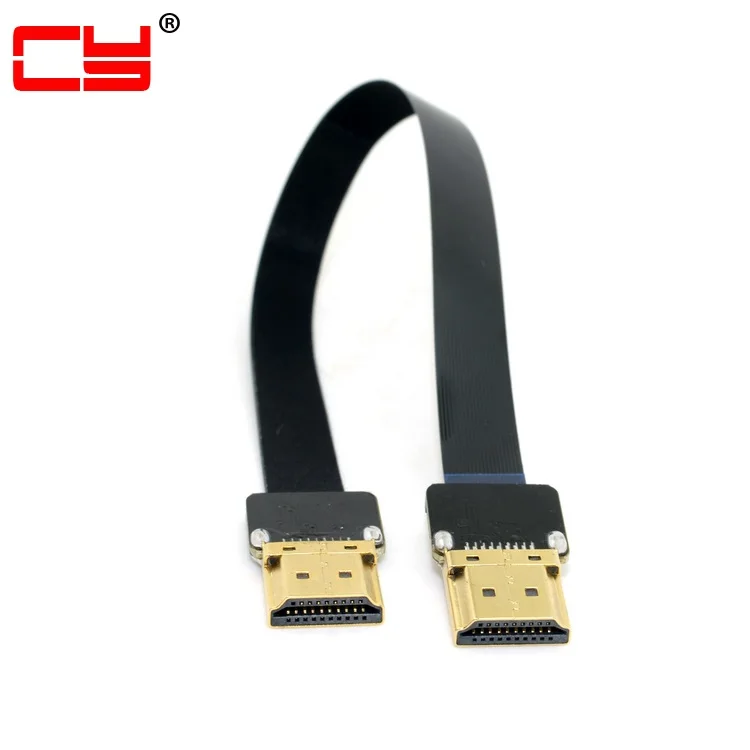 Jimier CYFPV HDMI-compatible Type A Male to HDMI-compatible Male HDTV FPC Flat Adapter Cable 50cm 20cm for FPV HDTV Aerial
Jimier CYFPV HDMI-compatible Type A Male to HDMI-compatible Male HDTV FPC Flat Adapter Cable 50cm 20cm for FPV HDTV Aerial
