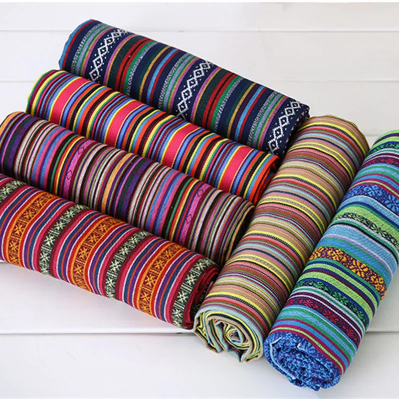 New 100X150CM Polyester/Cotton Fabric Ethnic Decorative Fabrics For Sofa Cover Cushion Cloths Curtains 22 Styles Free Shipping
New 100X150CM Polyester/Cotton Fabric Ethnic Decorative Fabrics For Sofa Cover Cushion Cloths Curtains 22 Styles Free Shipping