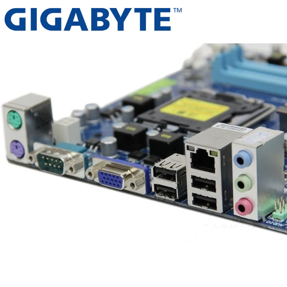 GIGABYTE GA G41MT S2 настольная материнская плата G41 Socket LGA 775 для Core 2 DDR3 8G Micro ATX