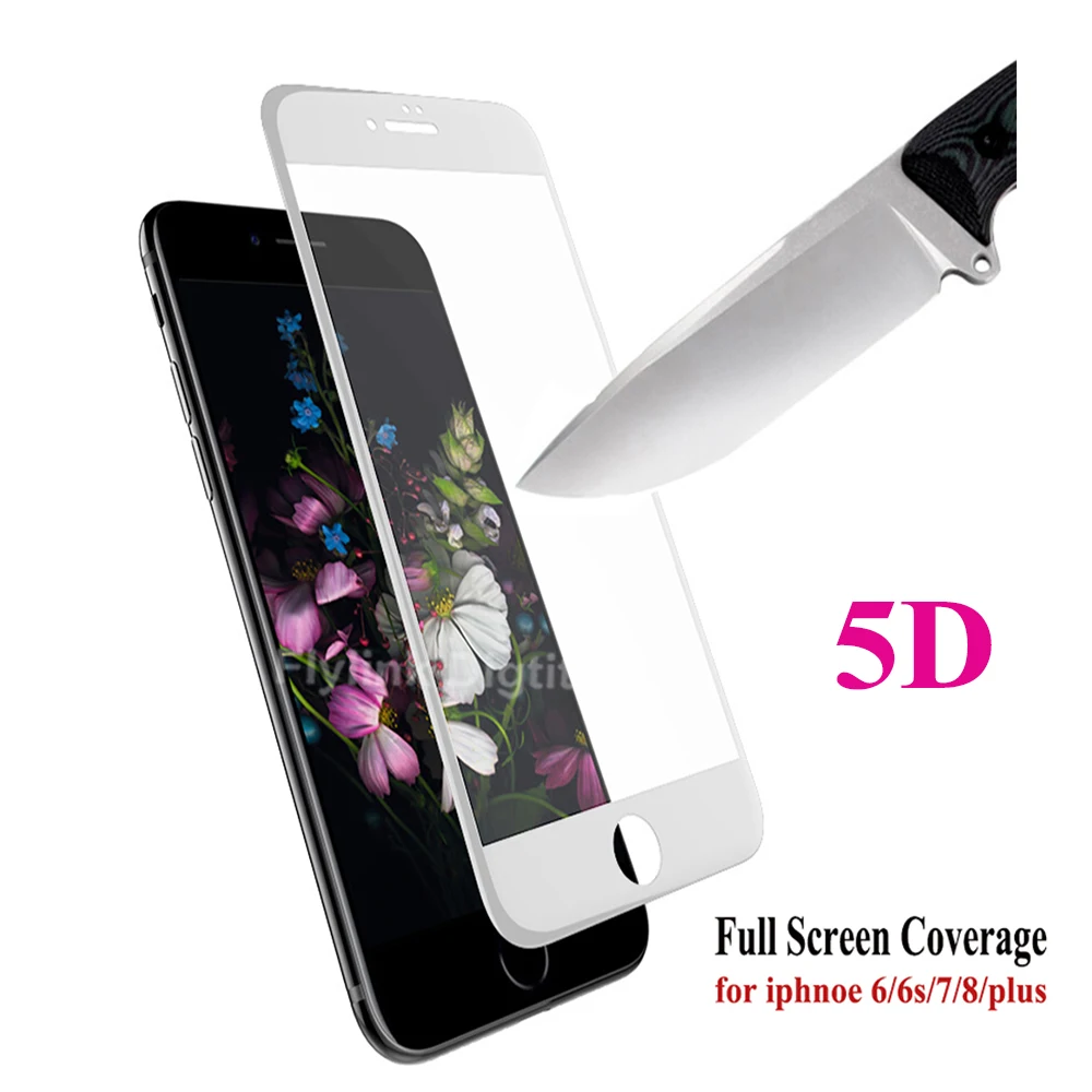 5D Protection Glass For iPhone 6 6S Full Cover Edge Screen Protector Anti-Shatter Film For iPhone 6 s 6s 7 8 Plus Tempered Glass
5D Protection Glass For iPhone 6 6S Full Cover Edge Screen Protector Anti-Shatter Film For iPhone 6 s 6s 7 8 Plus Tempered Glass