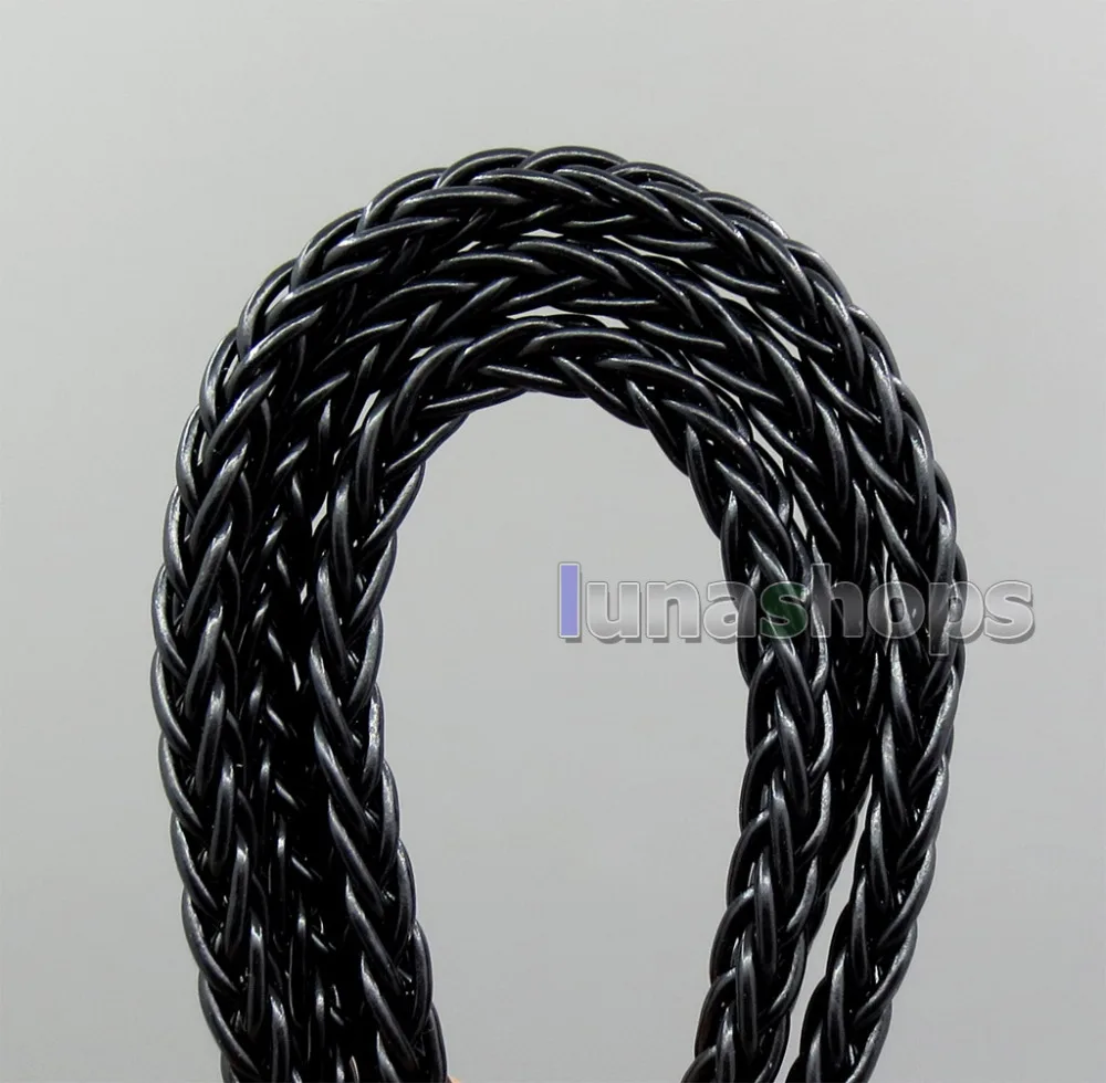 Black 8 core 2.5mm 3.5mm 4.4mm Balanced 0.78mm 2Pin Pure OCC silver Plated Earphone Cable For W4r KZ UM3x 1964 Custom BA LN00613
Black 8 core 2.5mm 3.5mm 4.4mm Balanced 0.78mm 2Pin Pure OCC silver Plated Earphone Cable For W4r KZ UM3x 1964 Custom BA LN00613