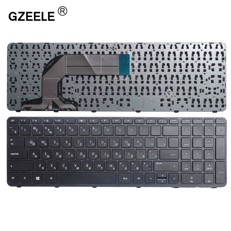 

GZEELE RU Russian Keyboard FOR HP Pavilion 17-e062sr 17-e063sr 17-e064sr 17-e065sr 17-e100sr 17-e102sr 17-e103sr 17-e104sr frame
