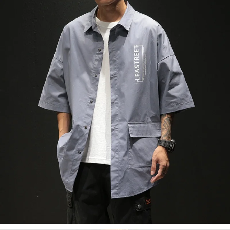 Summer Cotton Shirt Casual Men's Short-sleeved Shirt Breathe Cool Summer Loose Large Size High Quality Men's Shirt Short Sleeve
Summer Cotton Shirt Casual Men's Short-sleeved Shirt Breathe Cool Summer Loose Large Size High Quality Men's Shirt Short Sleeve