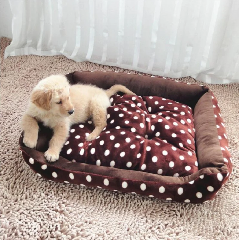 Фото Новая кровать для собак мягкая больших домик и щенков одеяло коврик кошек