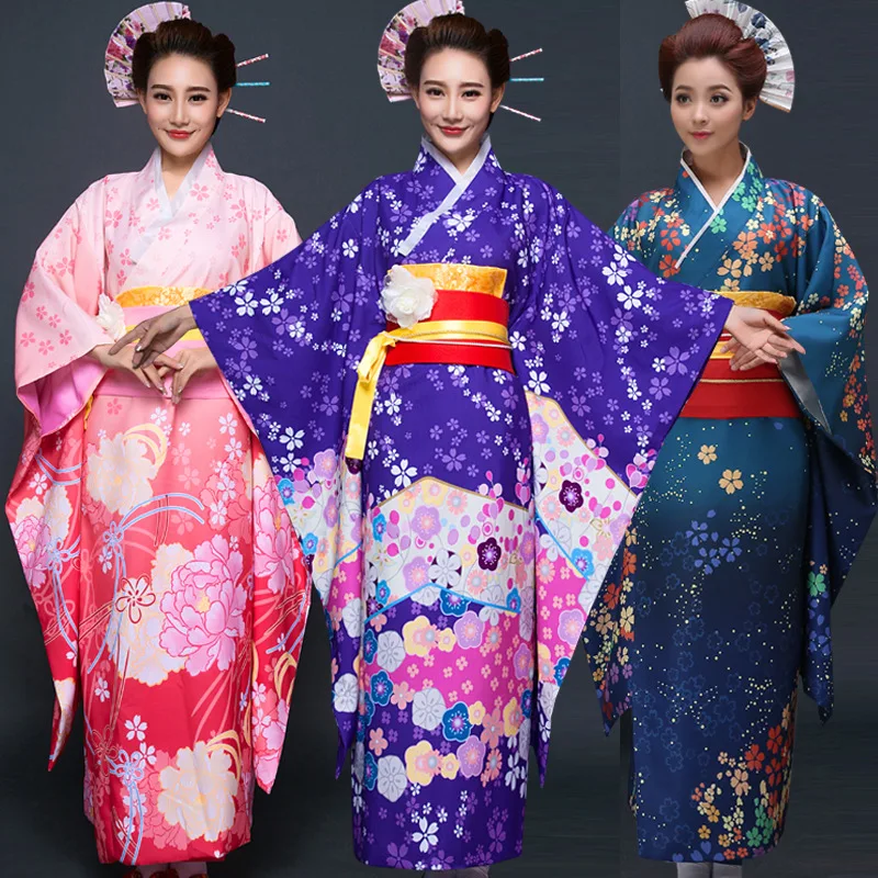 New Party Cosplay Cotume Japanese Kimono Women Yukata Traditional Japanese Kimonos Female Bathrobe Japanese Ancient Clothes 16
New Party Cosplay Cotume Japanese Kimono Women Yukata Traditional Japanese Kimonos Female Bathrobe Japanese Ancient Clothes 16