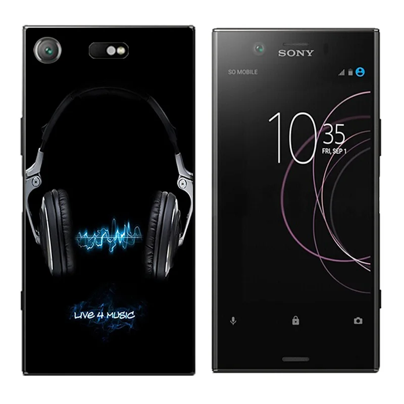 4 6 'чехол для Sony Xperia XZ1 компактные Чехлы телефона чехол Z1 Compact Мягкий силиконовый