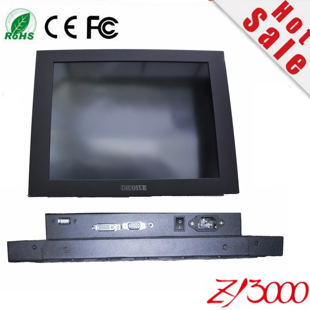 new 15 inch 4:3 open frame metal casing waterproof DVI VGA resistive industrial touchscreen monitor
new 15 inch 4:3 open frame metal casing waterproof DVI VGA resistive industrial touchscreen monitor