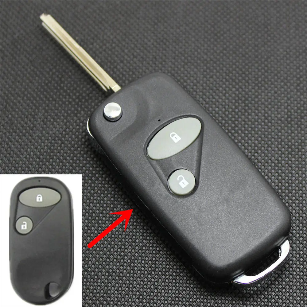 PINECONE Key Case for HONDA ACCORD CITY FIT ODYSSEY CRV 2 Buttons Remote Key Modified Blank Key Shell Cover With N0.2 Blade 1 PC
PINECONE Key Case for HONDA ACCORD CITY FIT ODYSSEY CRV 2 Buttons Remote Key Modified Blank Key Shell Cover With N0.2 Blade 1 PC