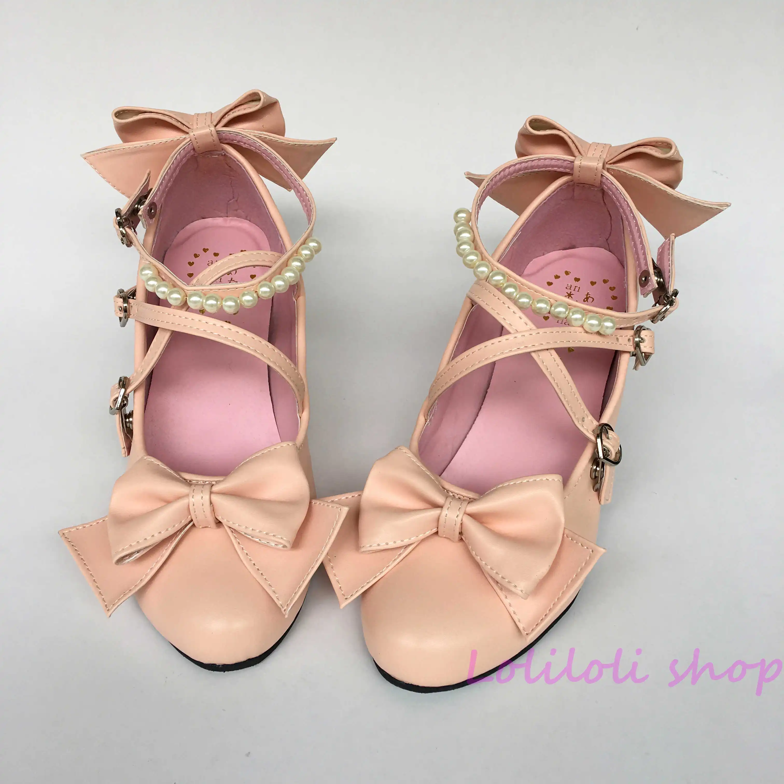 Princess sweet lolita Pink shoes butterfly bow Drawstring sandals Handmade large size shoes Japanese design customization an5006
Princess sweet lolita Pink shoes butterfly bow Drawstring sandals Handmade large size shoes Japanese design customization an5006