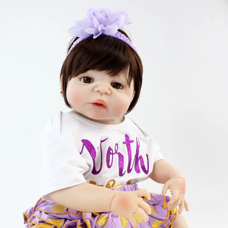 NPKCOLLECTION 22" Full Silicone Newborn Dolls Lifelike Reborn Baby Princess Toy Lovely Bebe Alive Waterproof Body Fashion Gift
NPKCOLLECTION 22" Full Silicone Newborn Dolls Lifelike Reborn Baby Princess Toy Lovely Bebe Alive Waterproof Body Fashion Gift