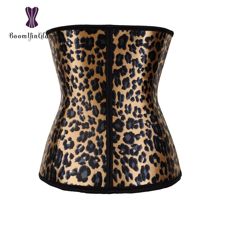 Latex rubber Leopard waist belt steel boned animal printed corsets Intimates slimming waist body sculpting shaper corset 882#
Latex rubber Leopard waist belt steel boned animal printed corsets Intimates slimming waist body sculpting shaper corset 882#