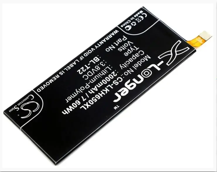 Аккумулятор Cameron Sino 2000 мА · ч для LG Class 4G F620S H650 H650AR H650E H650K Zero 4G Zero 4G LTE BL-T22 EAC63158201
Аккумулятор Cameron Sino 2000 мА · ч для LG Class 4G F620S H650 H650AR H650E H650K Zero 4G Zero 4G LTE BL-T22 EAC63158201