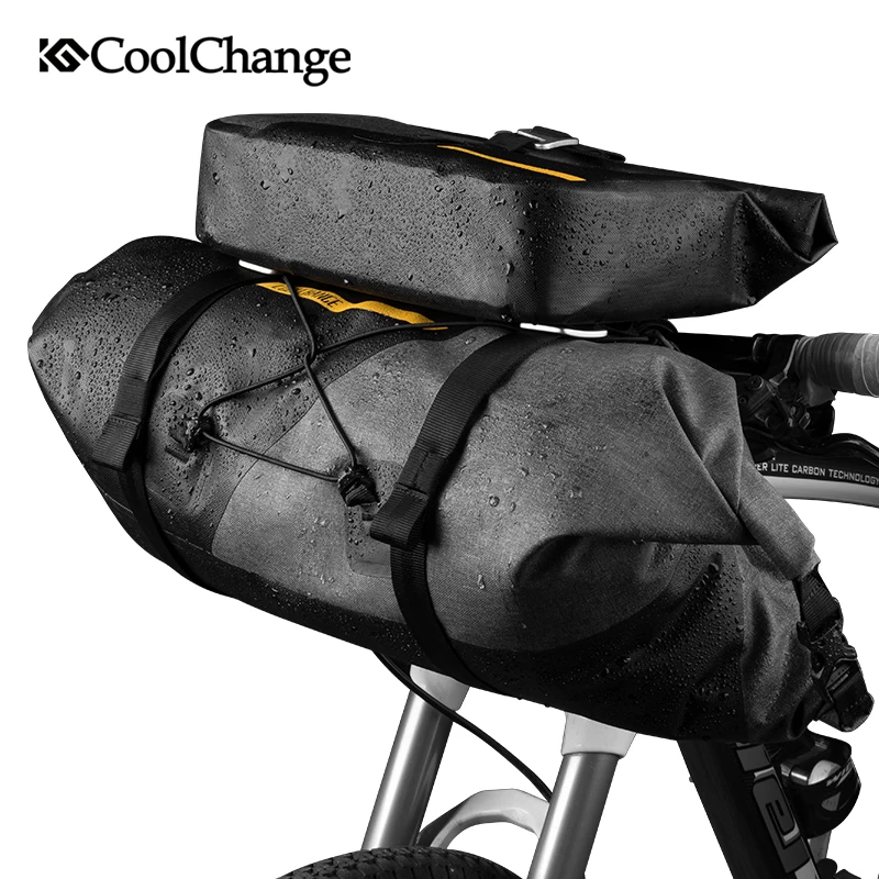 CoolChange Bicycle Bag Rainproof Front Frame Cycling Handlebar Bag Mountain Road Bike Large Capacity Sports Basket Handlebar Bag
CoolChange Bicycle Bag Rainproof Front Frame Cycling Handlebar Bag Mountain Road Bike Large Capacity Sports Basket Handlebar Bag