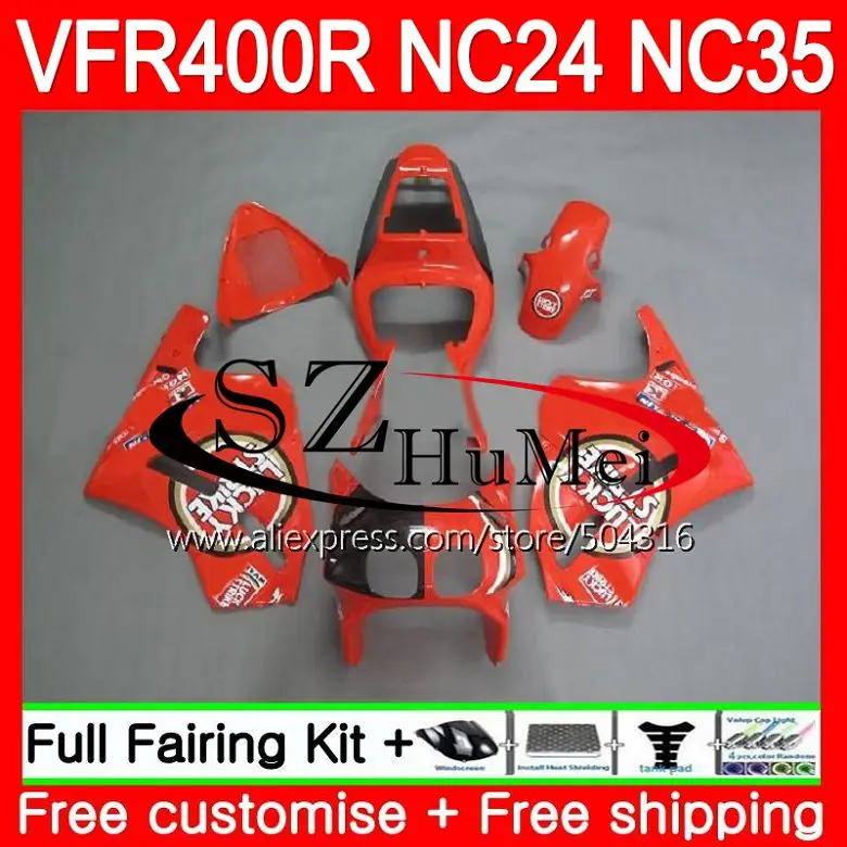 RVF400R для HONDA VFR400 R RR NC24 VFR400R 87 88 94 95 96 125SH. 10 NC35 V4 VFR 400R Lucky red 1987 1988 1994 1995 1996 обтекатель
RVF400R для HONDA VFR400 R RR NC24 VFR400R 87 88 94 95 96 125SH. 10 NC35 V4 VFR 400R Lucky red 1987 1988 1994 1995 1996 обтекатель