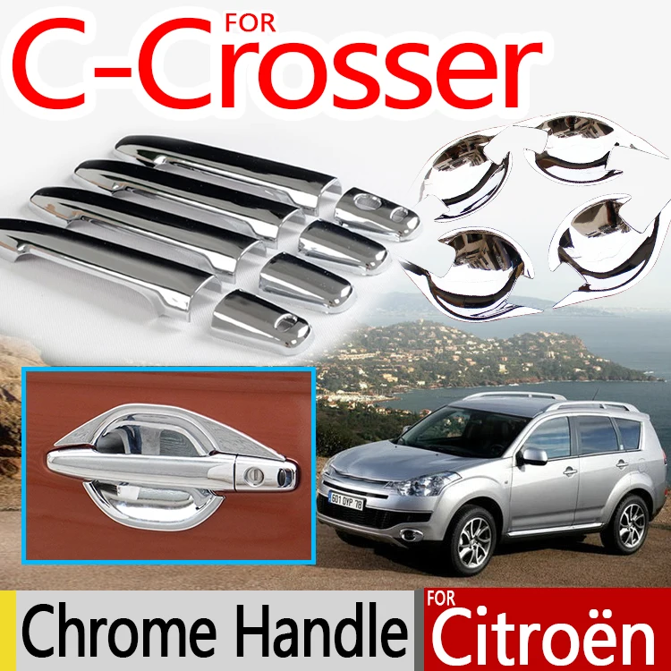Хромированные Чехлы для ручек Citroen C-Crosser, комплект отделки 4P 2012-2017, хорошее качество, автомобильные аксессуары, наклейки, Стайлинг автомобил...
Хромированные Чехлы для ручек Citroen C-Crosser, комплект отделки 4P 2012-2017, хорошее качество, автомобильные аксессуары, наклейки, Стайлинг автомобил...