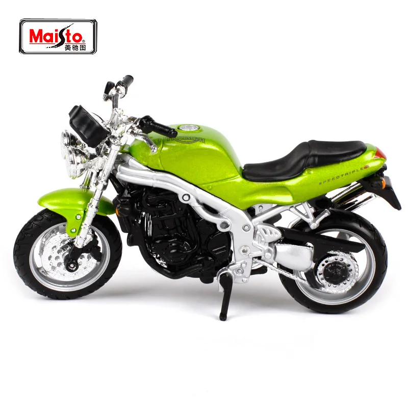 MAISTO 1:18 Триумф скорости мотоцикла велосипеда литая модель игрушка новая в коробке Бесплатная доставка 342
MAISTO 1:18 Триумф скорости мотоцикла велосипеда литая модель игрушка новая в коробке Бесплатная доставка 342