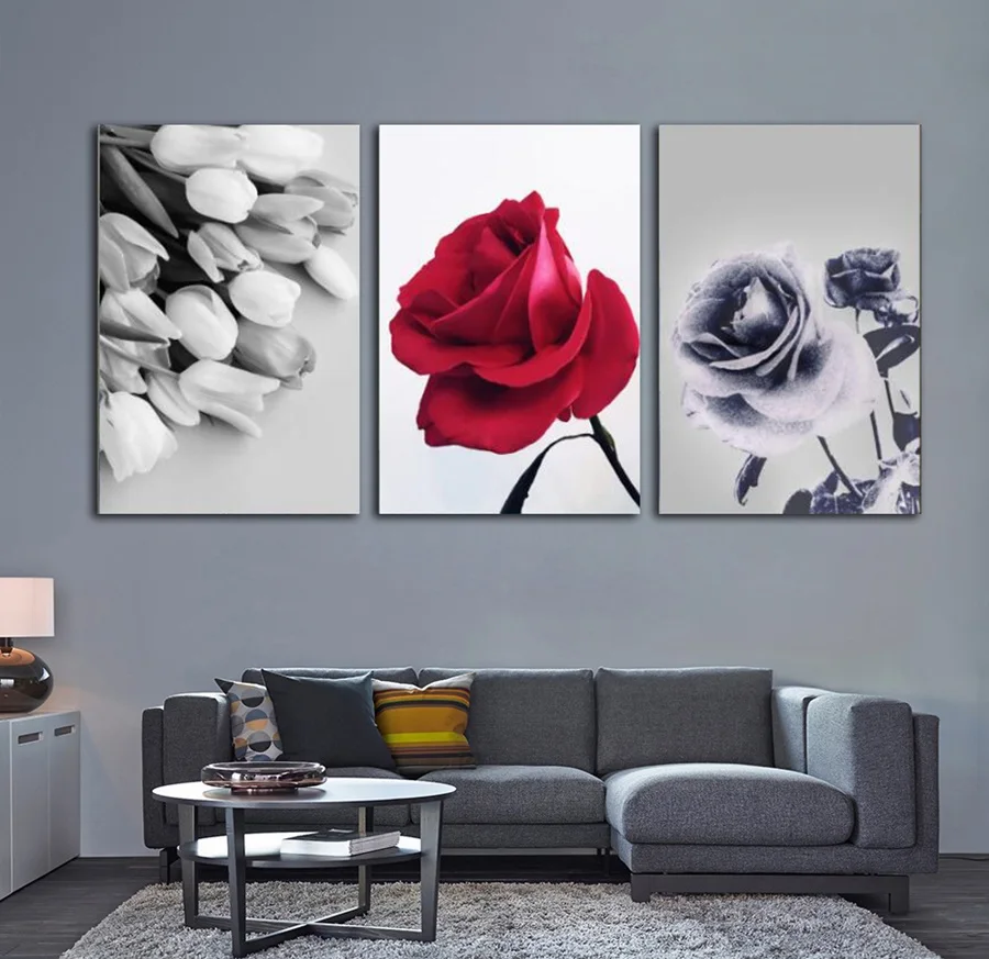 Nordic Simple Black and White Rose Canvas Painting Fashion Wall Picture for Living Room Unframed Home Decoration Poster
Nordic Simple Black and White Rose Canvas Painting Fashion Wall Picture for Living Room Unframed Home Decoration Poster