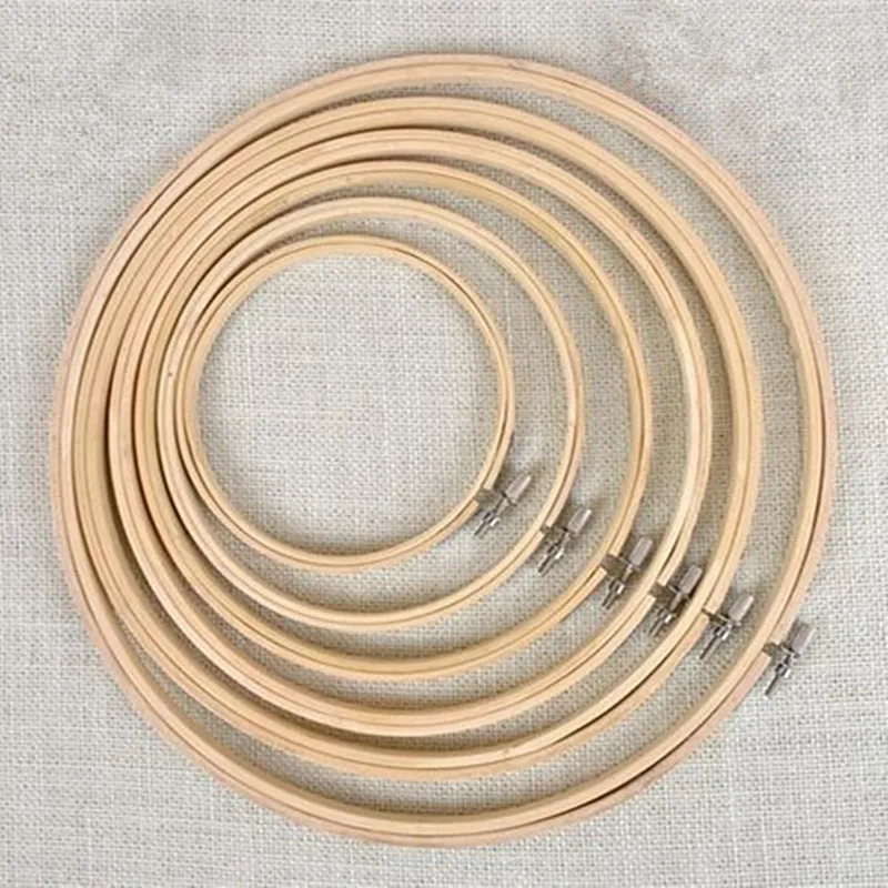 6 Size/set Embroidery Hoops Frame set 17/21/24/27/31/34cm Bamboo Wooden Embroidery Hoop Rings for DIY Cross Stitch Needlecraft
6 Size/set Embroidery Hoops Frame set 17/21/24/27/31/34cm Bamboo Wooden Embroidery Hoop Rings for DIY Cross Stitch Needlecraft