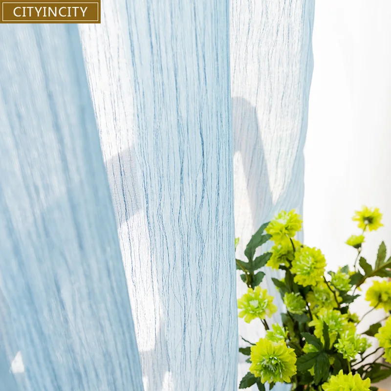 CITYINCITY Soft Three-layer yarn Tulle Curtains For Living room Voile Sheer Window Curtain for bedroom Dinning room Customized
CITYINCITY Soft Three-layer yarn Tulle Curtains For Living room Voile Sheer Window Curtain for bedroom Dinning room Customized