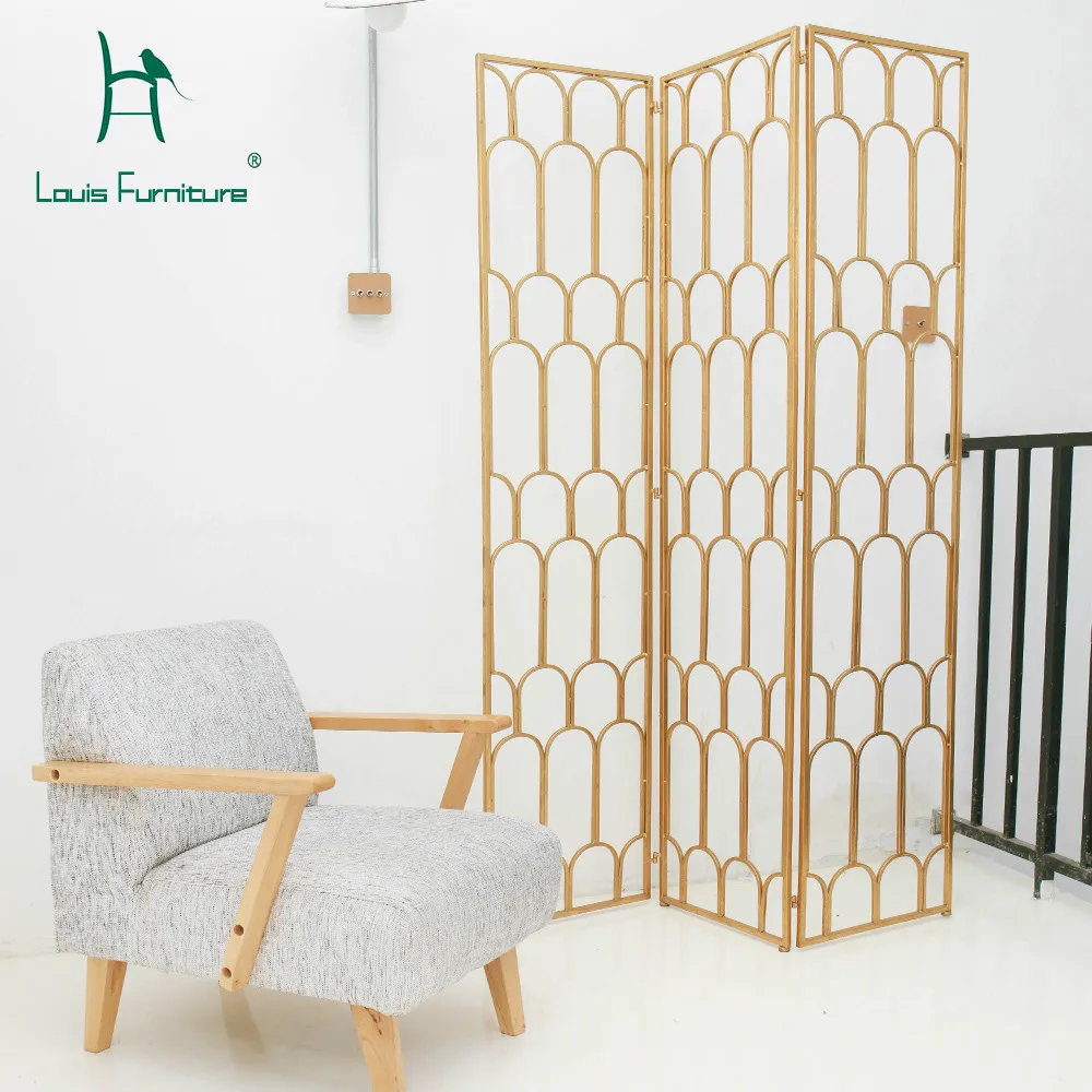 Louis Fashion Screen Nordic Iron Art Simple Modern European Style Living Room Entrance Double Faced Folding Screen
Louis Fashion Screen Nordic Iron Art Simple Modern European Style Living Room Entrance Double Faced Folding Screen