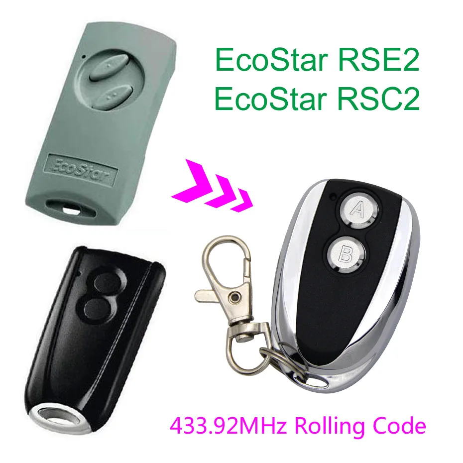 Пульт дистанционного управления Hormann Ecostar RSE2 RSC2 433 92 МГц RF универсальный