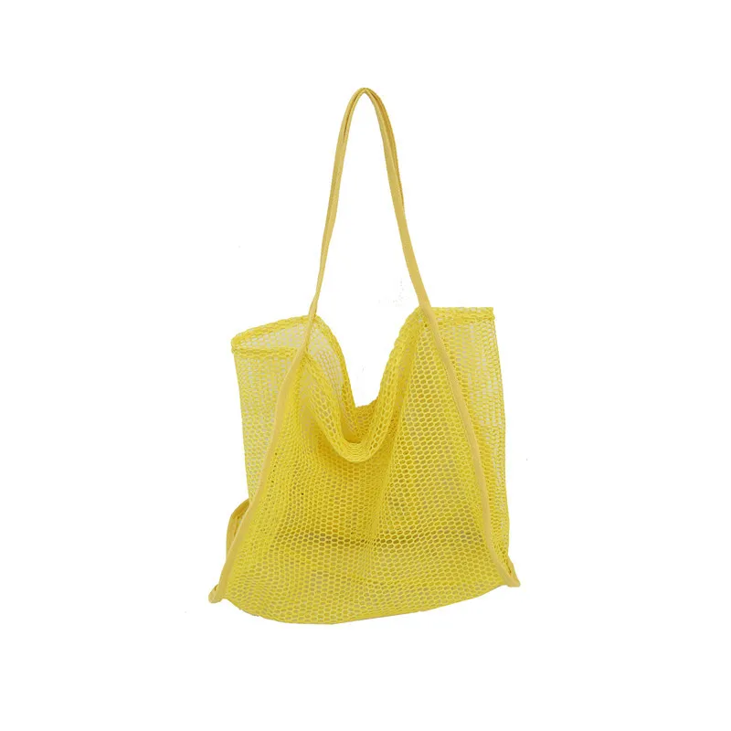 Ins Popular Large Tote Bag 2019 Summer New Students Shoulder Bag Net Pocket Breathable Transparent Beach Bag Women Handbags
Ins Popular Large Tote Bag 2019 Summer New Students Shoulder Bag Net Pocket Breathable Transparent Beach Bag Women Handbags